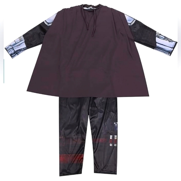 Halloween Cosplay SIKKECO Kids Mandalorian Costume w Helmet - size L (9 - 10 yo) - Picture 2 of 7